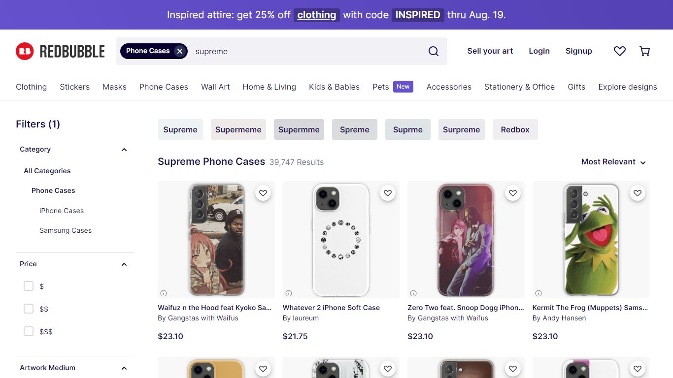 Supreme Phone Cases for Sale by Artists | Redbubble