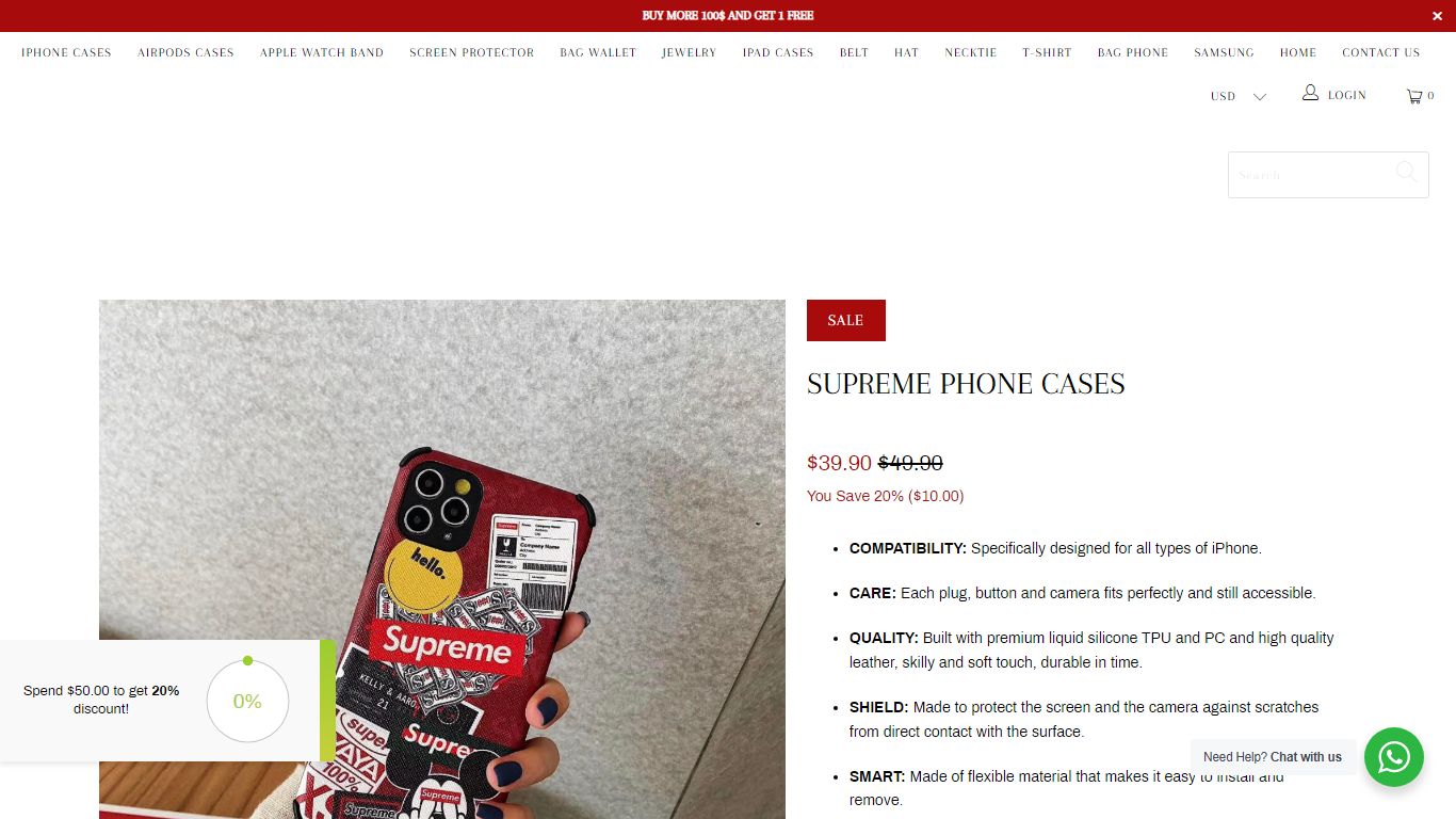 Supreme PHONE CASES - Cases Star pro™